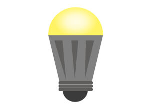 LED照明取替え(取替え工事込み・6畳用)